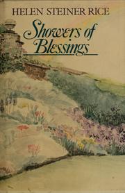 Cover of: Showers of blessings by Helen Steiner Rice