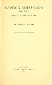 Cover of: Captain James Cook by Kitson, Arthur
