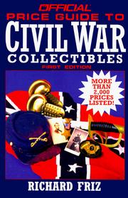 Cover of: Official Price Guide to Civil War Collectibles (1995 ed.)