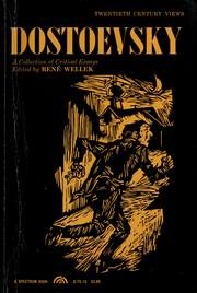 Cover of: Dostoevsky by René Wellek, René Wellek