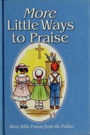 Cover of: More little ways to praise