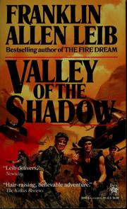 Cover of: Valley of the shadow by Franklin Allen Leib