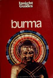 Cover of: Burma by Wilhelm Klein