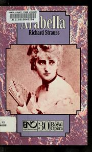 Cover of: Arabella, Richard Strauss by Richard Strauss