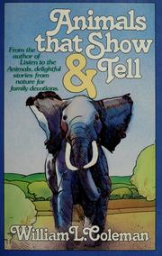 Cover of: Animals that show and tell