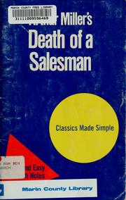 Cover of: Arthur Miller's Death of a salesman by Yvonne Shafer