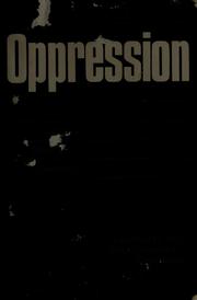 Cover of: Oppression by Jonathan H. Turner