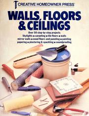 Cover of: Walls, floors & ceilings by Mead, Judson.