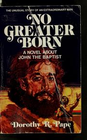Cover of: No greater born