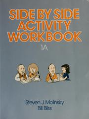 Cover of: Side by side activity workbook by Steven J. Molinsky