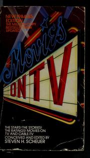 Cover of: Movies on TV, 1984-1985 by Steven H. Scheuer