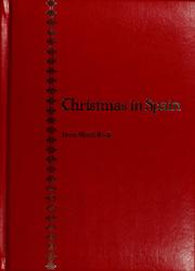 Cover of: Christmas in Spain by World Book Encyclopedia