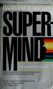 Cover of: Supermind