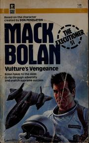Cover of: Mack Bolan, vultures vengeance