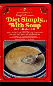 Cover of: Diet Simply, With Soup