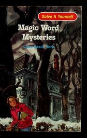 Cover of: Magic word mysteries