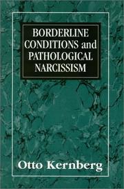 Cover of: Borderline conditions and pathological narcissism