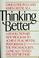 Cover of: Thinking better