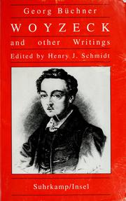 Cover of: Woyzeck and other writings by Georg Büchner