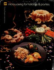 Microwaving for holidays & parties by Barbara Methven
