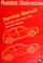 Cover of: Volkswagen Rabbit, Scirocco service manual, 1975/1976/1977/1978/1979/ gasoline models.