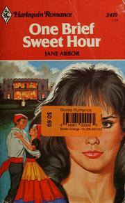 Cover of: One brief sweet hour