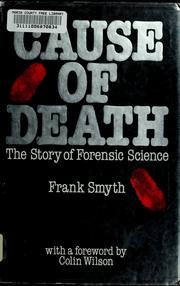 Cover of: Cause of death by Frank Smyth