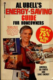Cover of: Al Ubell's Energy-saving guide for homeowners