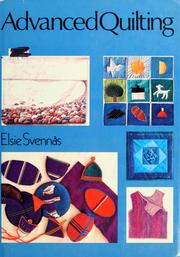 Cover of: Advanced quilting