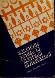 Cover of: Religious Issues in Western Civilization (Addison-Wesley Innovative Series) by Robert A. Spivey, Edwin S. Gaustad