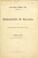Cover of: Researches on malaria being the Nobel Medical Prize lecture for 1902