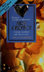 Cover of: Mrs. Perfect by Peggy Roberts