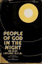 Cover of: The people of God in the night by Éloi Leclerc
