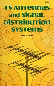 Cover of: TV antennas and signal-distribution systems by M. J. Salvati