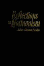 Cover of: Reflections on Mormonism by edited, with an introductory essay, by Truman G. Madsen.