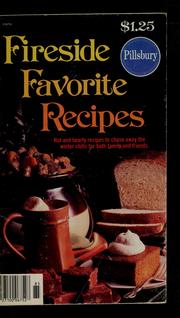 Cover of: Fireside favorite recipes: hot and hearty recipes to chase away the winter chills for both family and friends