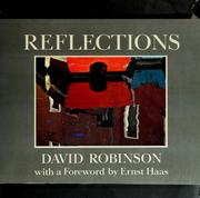 Cover of: Reflections by Robinson, David