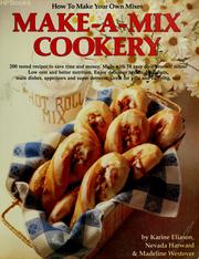 Cover of: Make-a-mix cookery by Karine Eliason