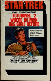 Cover of: Where no man has gone before