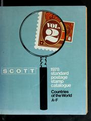 Cover of: Standard postage stamp catalogue, 1978 by Scott Publishing Company