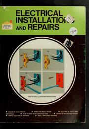Cover of: Electrical installations and repairs