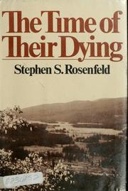 Cover of: The time of their dying