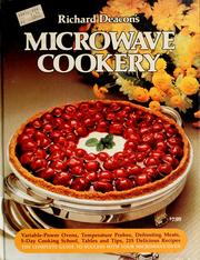 Cover of: Richard Deacon's microwave cookery. by Deacon, Richard