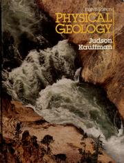 Physical geology by Sheldon Judson