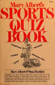 Cover of: Marv Albert's sports quiz book by Marv Albert