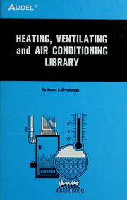Cover of: Heating, ventilating, and air conditioning library by James E. Brumbaugh