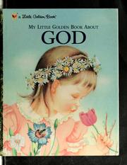 Cover of: My little Golden book about God by Jane Watson