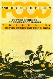 Cover of: Food and evolution by edited by Marvin Harris and Eric B. Ross.