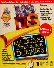 Cover of: Microsoft MS-DOS 6.2 upgrade for dummies