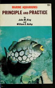 Cover of: Marine aquariums by King, John M.